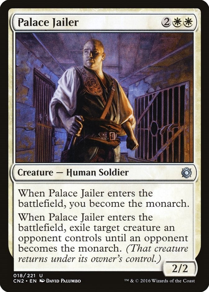 Image for Palace Jailer (Conspiracy: Take the Crown) (18) - Magic: The Gathering