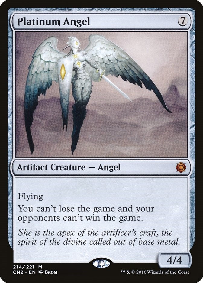 Image for Platinum Angel (Conspiracy: Take the Crown) (214) - Magic: The Gathering
