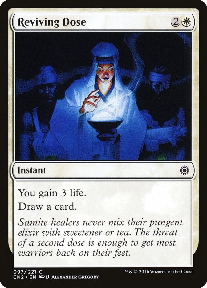 Image for Reviving Dose (Conspiracy: Take the Crown) (97) - Magic: The Gathering