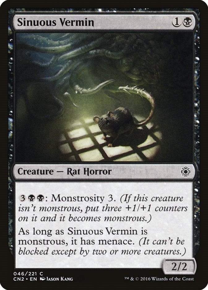 Image for Sinuous Vermin (Conspiracy: Take the Crown) (46) - Magic: The Gathering