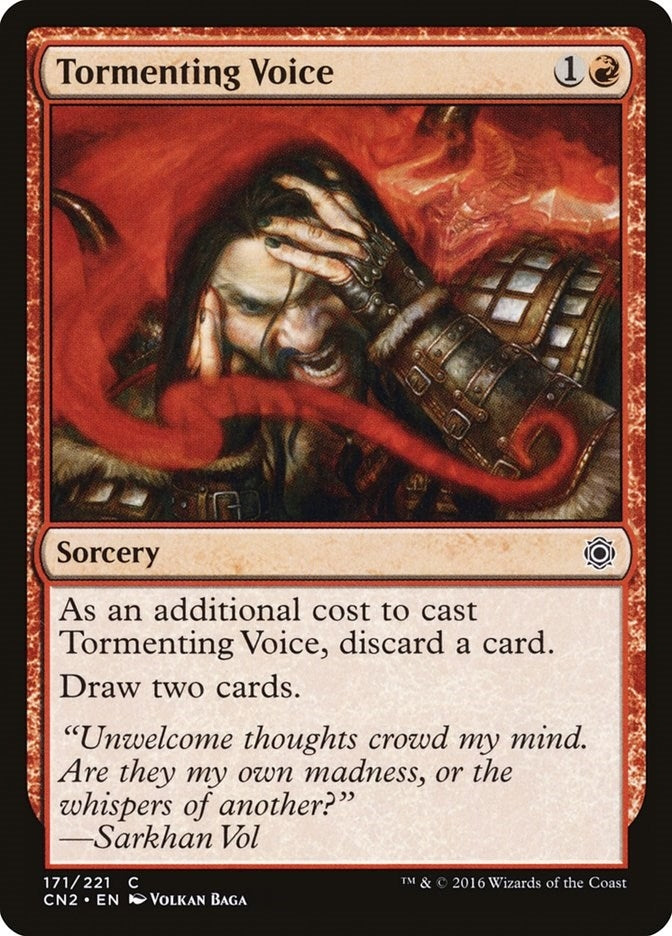 Image for Tormenting Voice (Conspiracy: Take the Crown) (171) - Magic: The Gathering