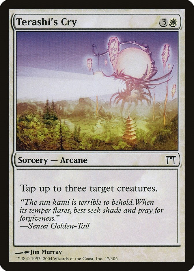 Image for Terashi's Cry (Champions of Kamigawa) (47) - Magic: The Gathering