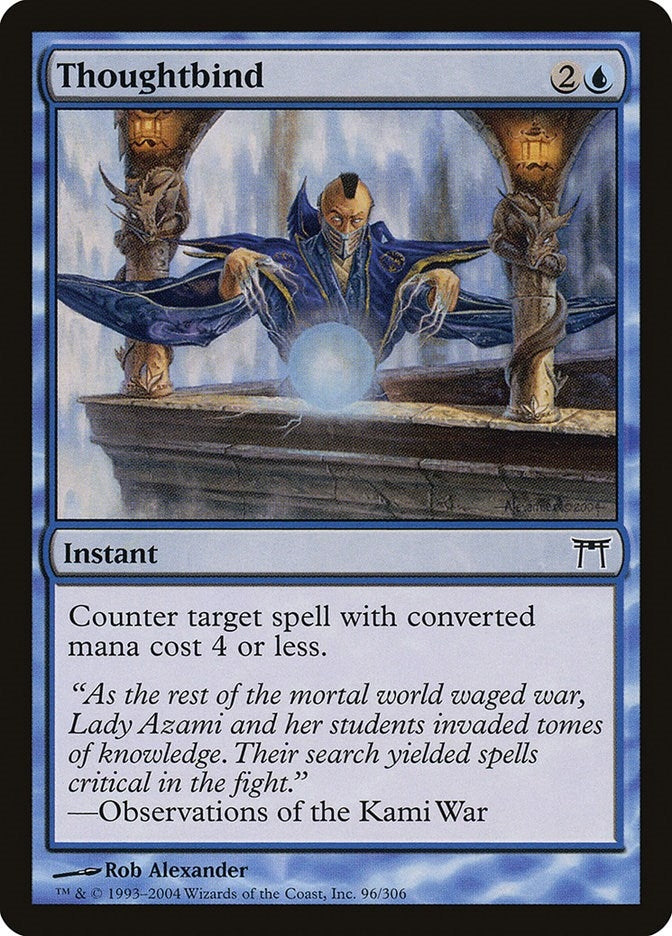 Image for Thoughtbind (Champions of Kamigawa) (96) - Magic: The Gathering