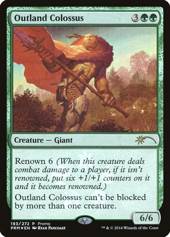 Image for Outland Colossus (Unique and Miscellaneous Promos) (193) - Magic: The Gathering