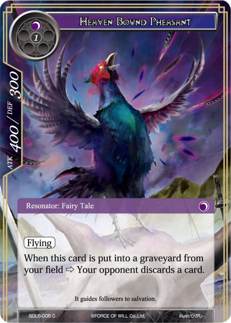 Image for Heaven Bound Pheasant (L1 Starter Deck - Vampiric Hunger) (SDL5-005) - Force of Will