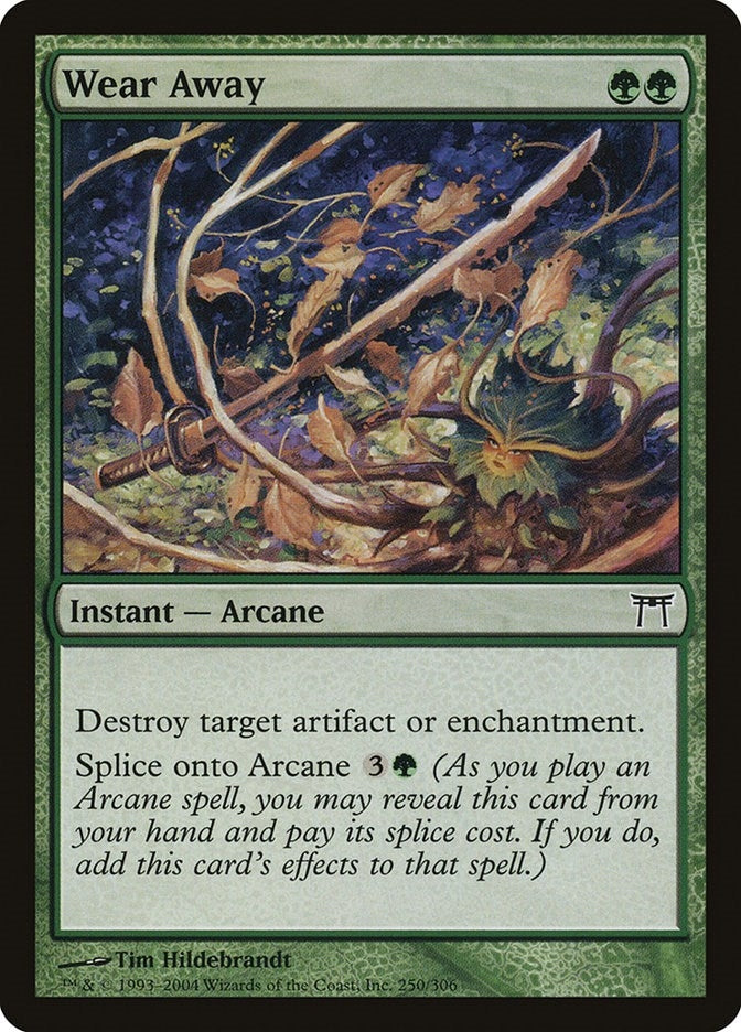 Image for Wear Away (Champions of Kamigawa) (250) - Magic: The Gathering