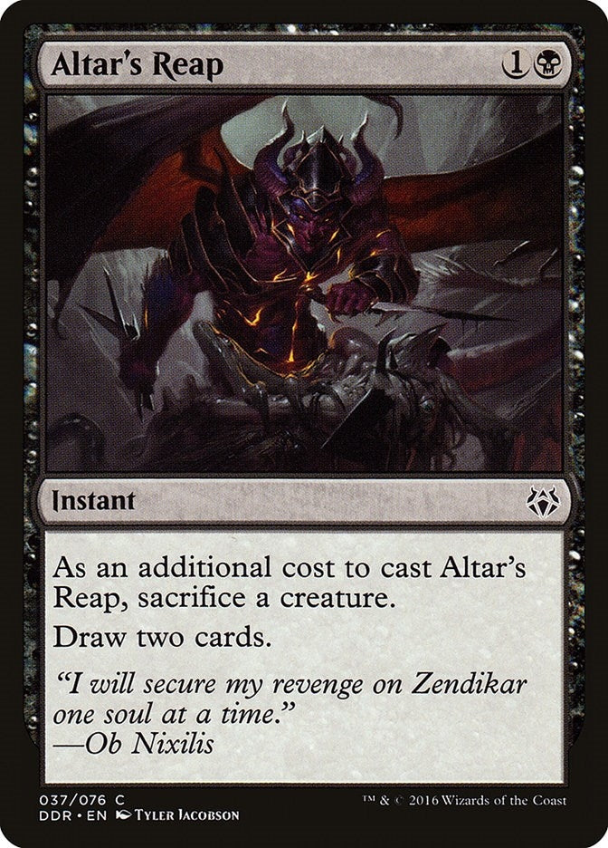 Image for Altar's Reap (Duel Decks: Nissa vs. Ob Nixilis) (37) - Magic: The Gathering