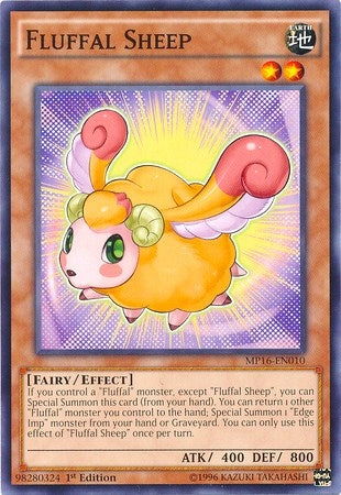 Image for Fluffal Sheep (2016 Mega-Tins Mega Pack) (MP16-EN010) - YuGiOh