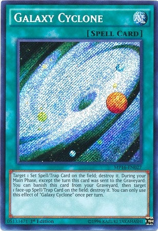 Image for Galaxy Cyclone (2016 Mega-Tins Mega Pack) (MP16-EN027) - YuGiOh