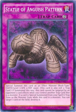 Image for Statue of Anguish Pattern (2016 Mega-Tins Mega Pack) (MP16-EN037) - YuGiOh