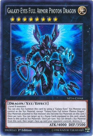 Image for Galaxy-Eyes Full Armor Photon Dragon (2016 Mega-Tins Mega Pack) (MP16-EN044) - YuGiOh