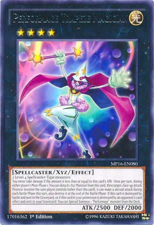 Image for Performage Trapeze Magician (2016 Mega-Tins Mega Pack) (MP16-EN080) - YuGiOh