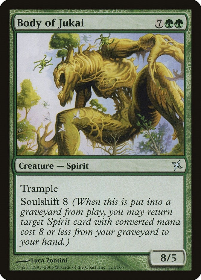 Image for Body of Jukai (Betrayers of Kamigawa) (121) - Magic: The Gathering