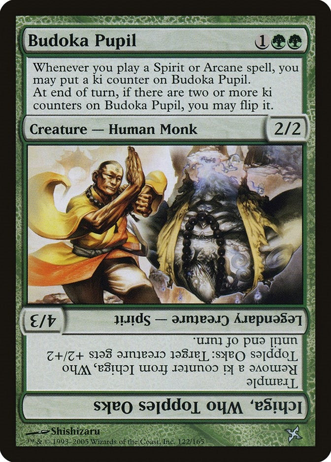 Image for Budoka Pupil (Betrayers of Kamigawa) (122) - Magic: The Gathering