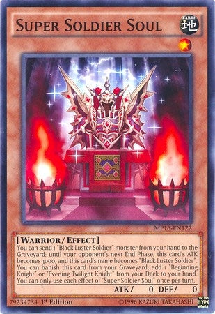 Image for Super Soldier Soul (2016 Mega-Tins Mega Pack) (MP16-EN122) - YuGiOh