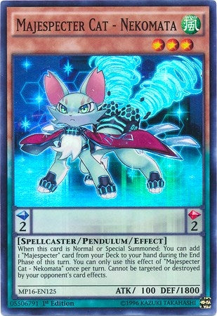 Image for Majespecter Cat - Nekomata (2016 Mega-Tins Mega Pack) (MP16-EN125) - YuGiOh