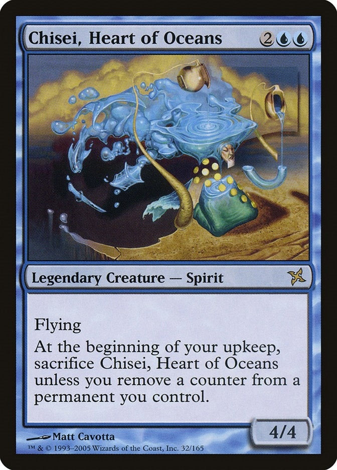 Image for Chisei, Heart of Oceans (Betrayers of Kamigawa) (32) - Magic: The Gathering