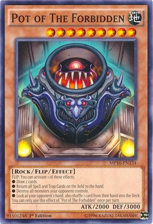 Image for Pot of The Forbidden (2016 Mega-Tins Mega Pack) (MP16-EN134) - YuGiOh
