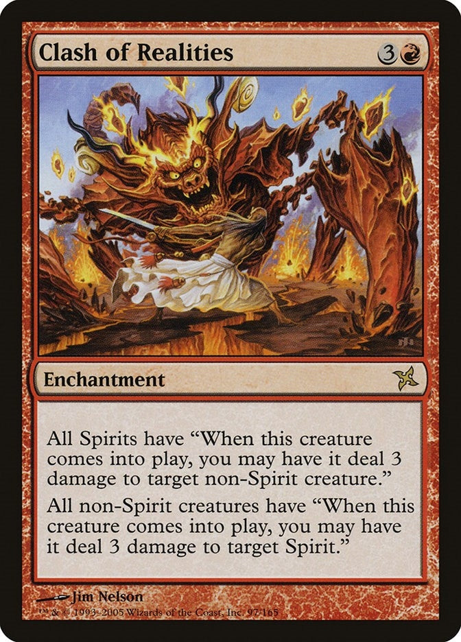 Image for Clash of Realities (Betrayers of Kamigawa) (97) - Magic: The Gathering