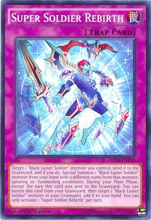 Image for Super Soldier Rebirth (2016 Mega-Tins Mega Pack) (MP16-EN156) - YuGiOh