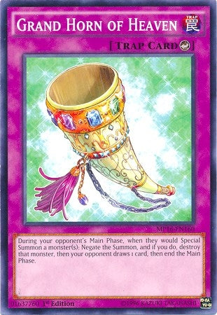 Image for Grand Horn of Heaven (2016 Mega-Tins Mega Pack) (MP16-EN160) - YuGiOh