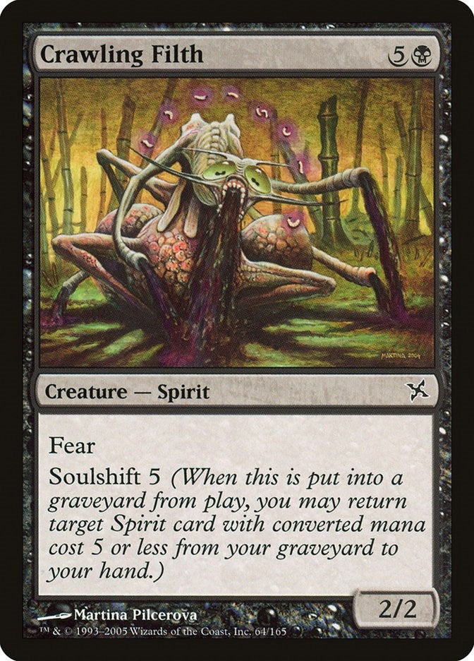 Image for Crawling Filth (Betrayers of Kamigawa) (64) - Magic: The Gathering
