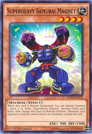 Image for Superheavy Samurai Magnet (2016 Mega-Tins Mega Pack) (MP16-EN179) - YuGiOh