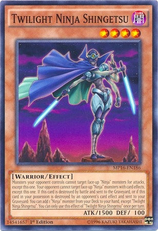 Image for Twilight Ninja Shingetsu (2016 Mega-Tins Mega Pack) (MP16-EN186) - YuGiOh