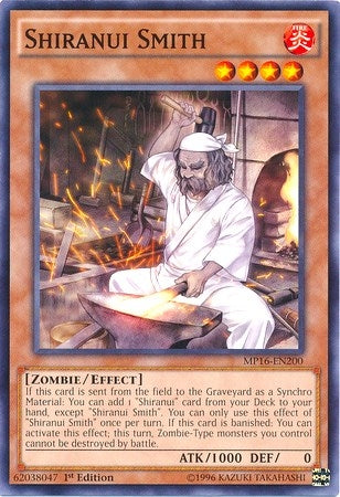 Image for Shiranui Smith (2016 Mega-Tins Mega Pack) (MP16-EN200) - YuGiOh