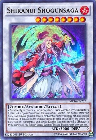 Image for Shiranui Shogunsaga (2016 Mega-Tins Mega Pack) (MP16-EN212) - YuGiOh