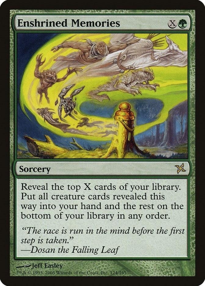 Image for Enshrined Memories (Betrayers of Kamigawa) (124) - Magic: The Gathering