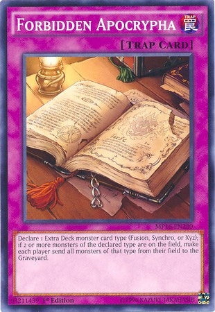 Image for Forbidden Apocrypha (2016 Mega-Tins Mega Pack) (MP16-EN230) - YuGiOh