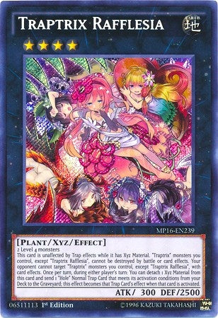 Image for Traptrix Rafflesia (2016 Mega-Tins Mega Pack) (MP16-EN239) - YuGiOh