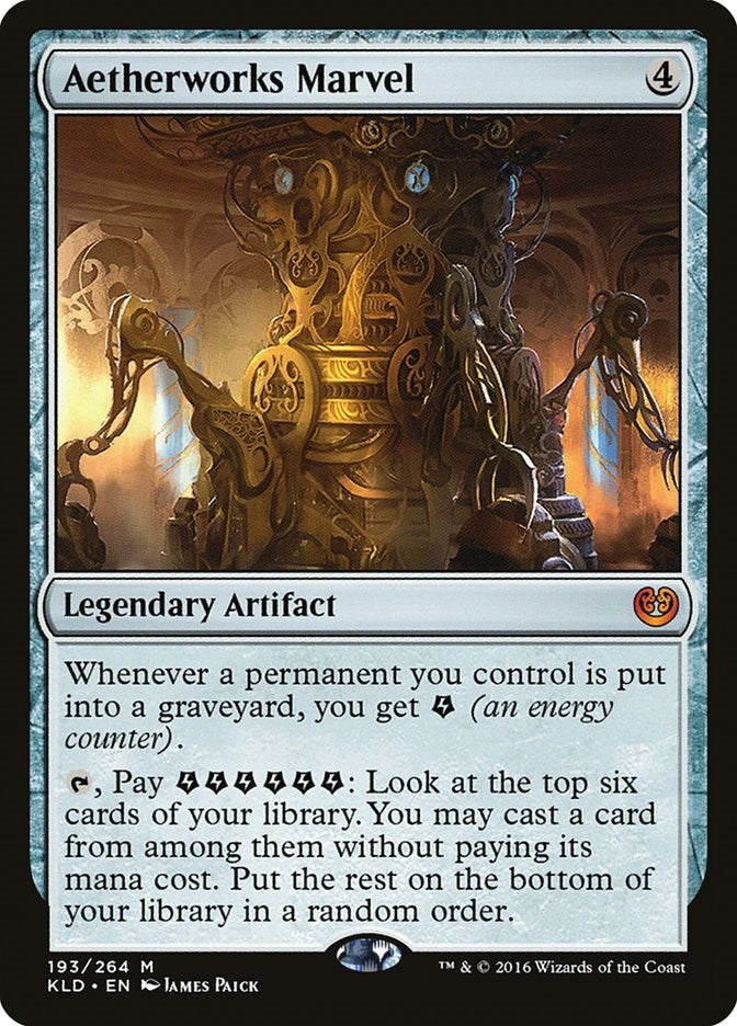 Image for Aetherworks Marvel (Kaladesh) (193) - Magic: The Gathering