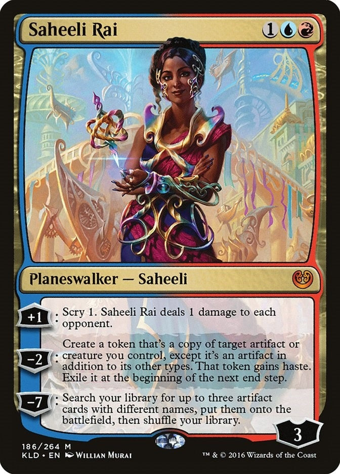 Image for Saheeli Rai (Kaladesh) (186) - Magic: The Gathering