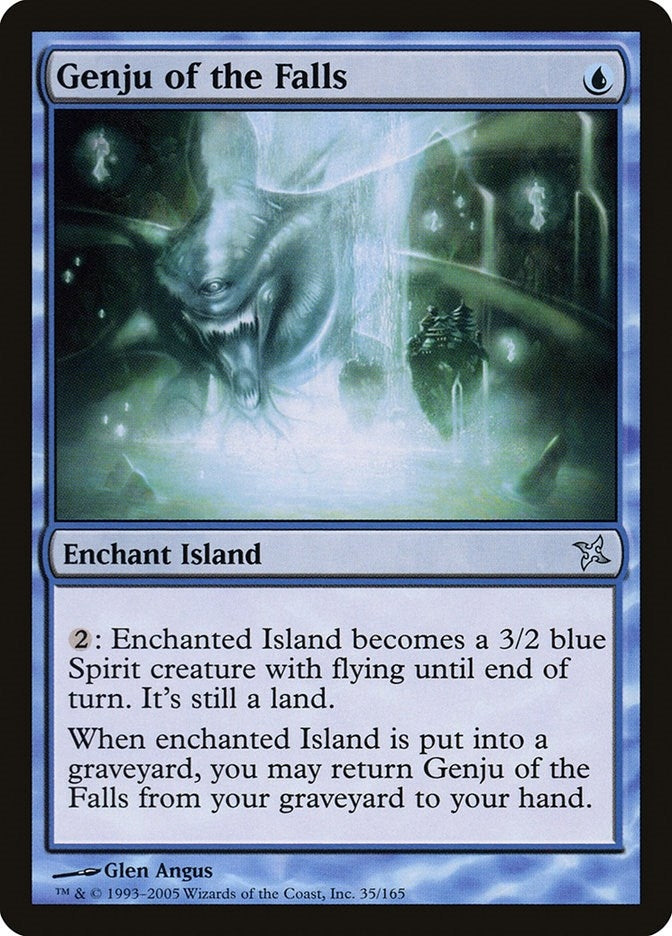 Image for Genju of the Falls (Betrayers of Kamigawa) (35) - Magic: The Gathering