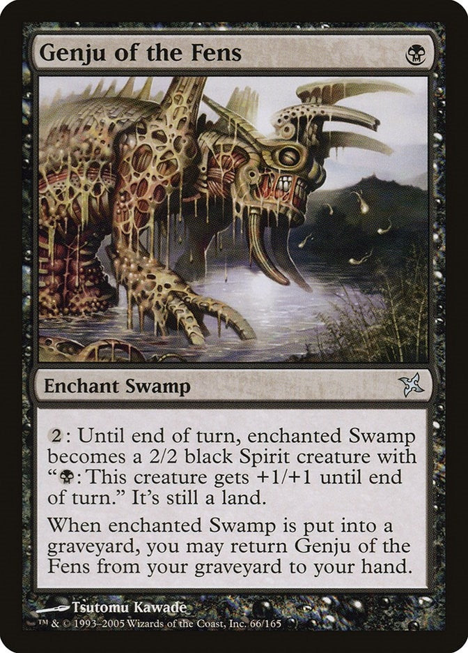 Image for Genju of the Fens (Betrayers of Kamigawa) (66) - Magic: The Gathering