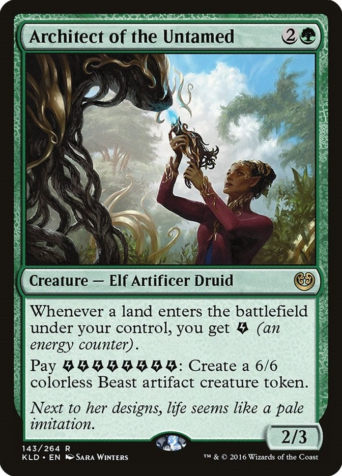 Image for Architect of the Untamed (Kaladesh) (143) - Magic: The Gathering