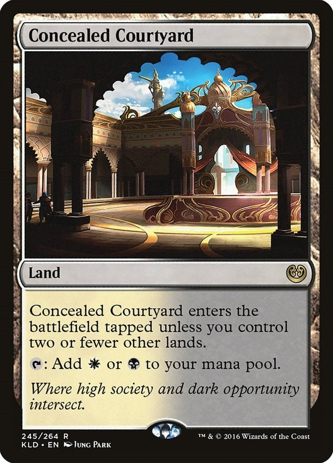 Image for Concealed Courtyard (Kaladesh) (245) - Magic: The Gathering