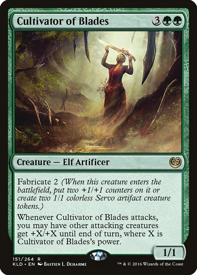 Image for Cultivator of Blades (Kaladesh) (151) - Magic: The Gathering