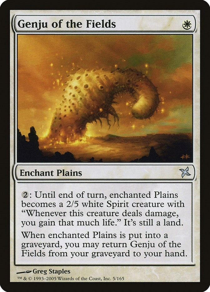 Image for Genju of the Fields (Betrayers of Kamigawa) (5) - Magic: The Gathering