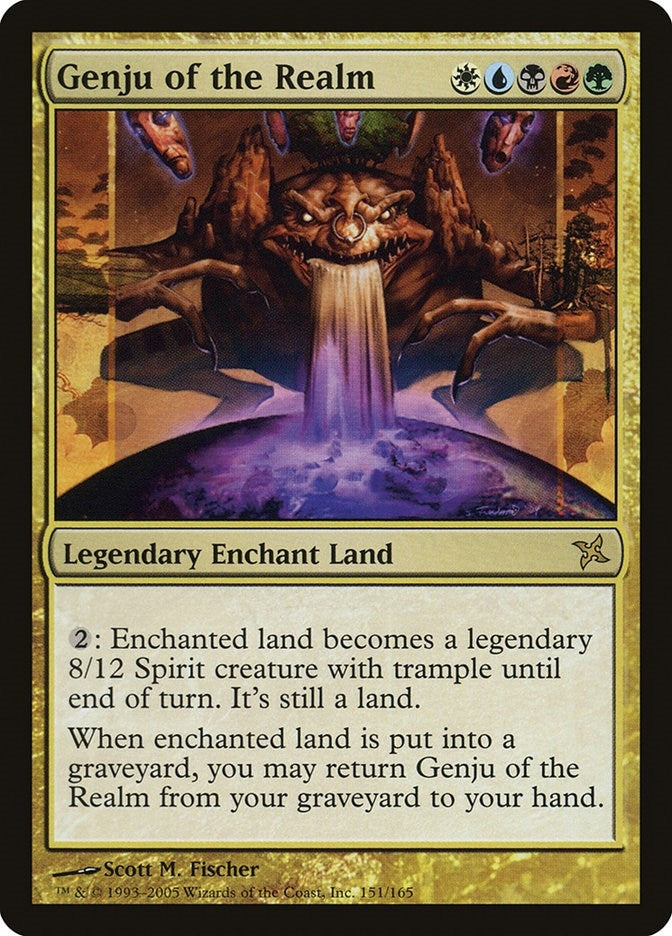 Image for Genju of the Realm (Betrayers of Kamigawa) (151) - Magic: The Gathering
