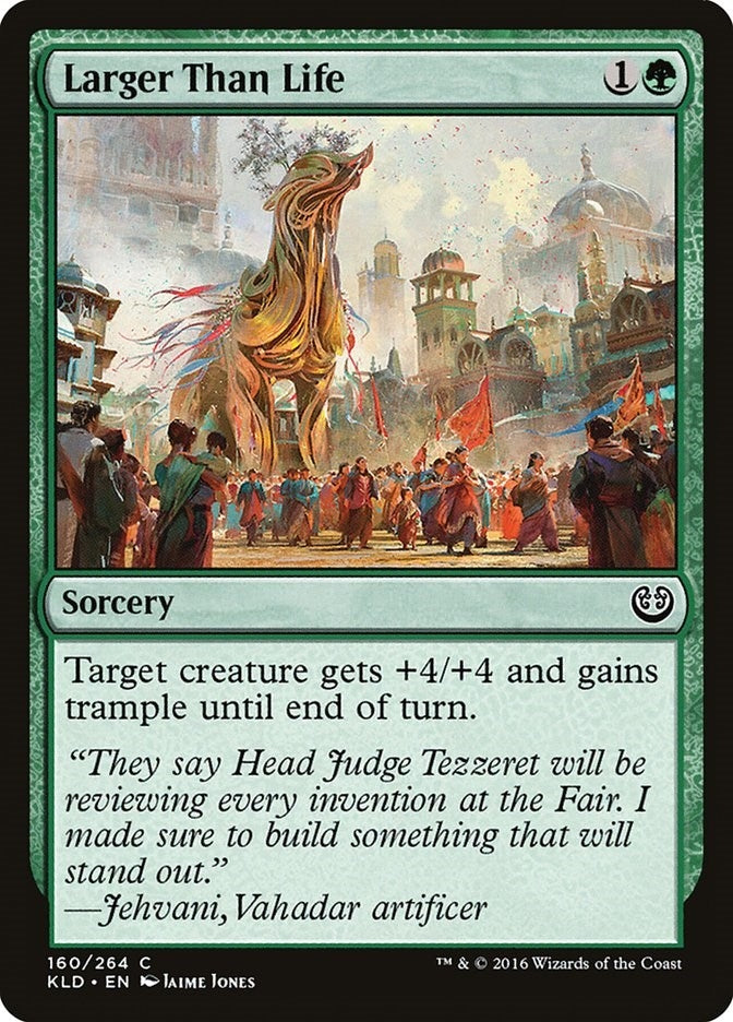Image for Larger Than Life (Kaladesh) (160) - Magic: The Gathering