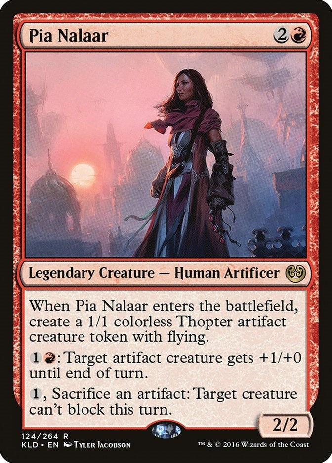 Image for Pia Nalaar (Kaladesh) (124) - Magic: The Gathering