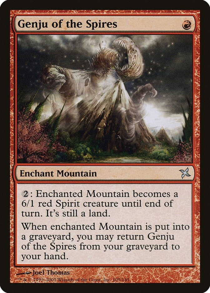 Image for Genju of the Spires (Betrayers of Kamigawa) (105) - Magic: The Gathering