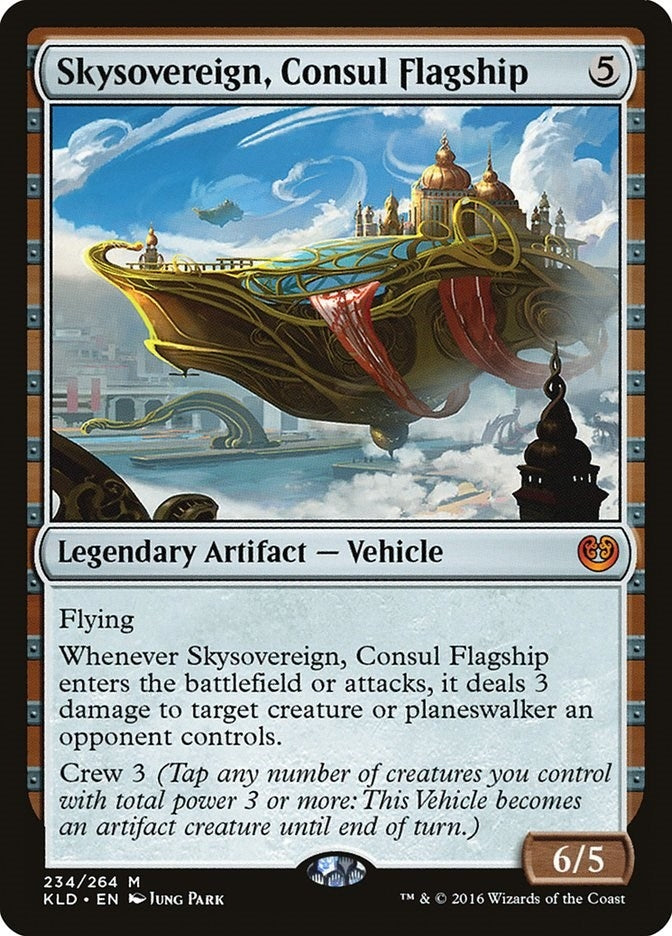 Image for Skysovereign, Consul Flagship (Kaladesh) (234) - Magic: The Gathering