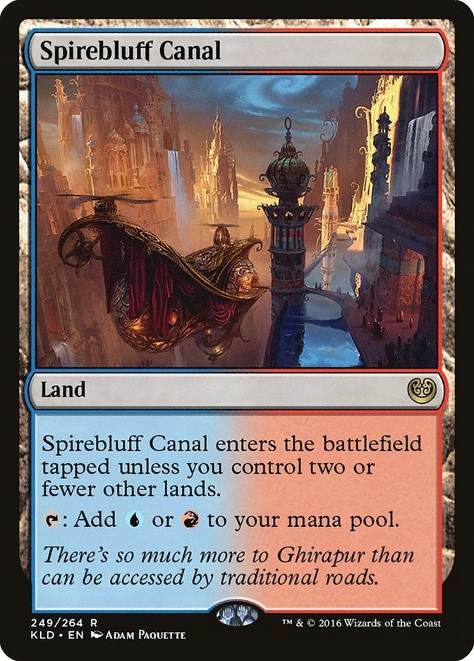 Image for Spirebluff Canal (Kaladesh) (249) - Magic: The Gathering