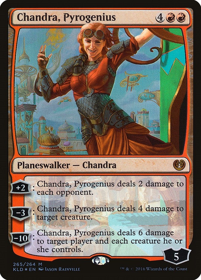 Image for Chandra, Pyrogenius (Kaladesh) (265) - Magic: The Gathering