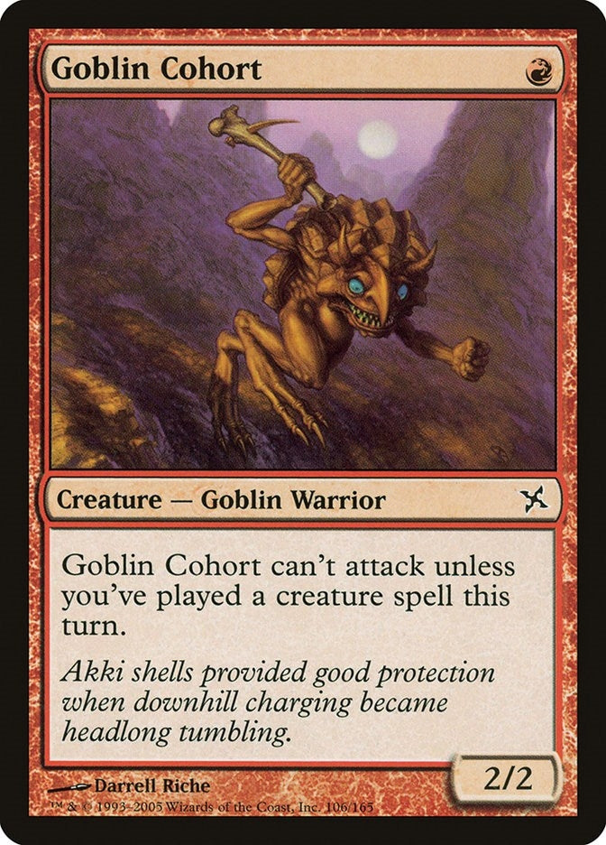 Image for Goblin Cohort (Betrayers of Kamigawa) (106) - Magic: The Gathering