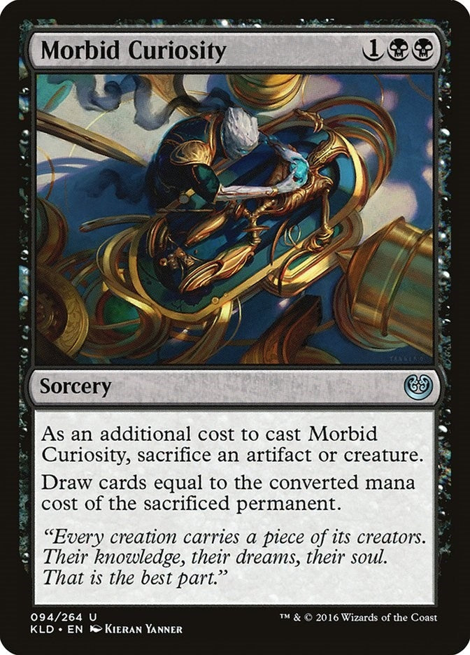 Image for Morbid Curiosity (Kaladesh) (94) - Magic: The Gathering